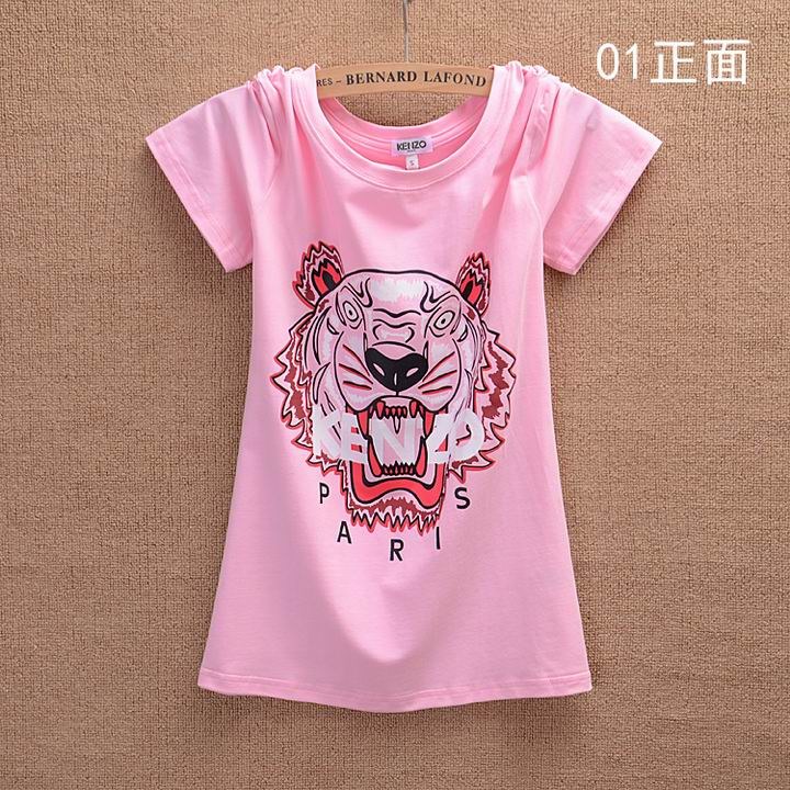 KENZO short round collar T woman S-2XL-009